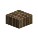 Brown clay brick slab