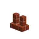 Red clay brick chimney