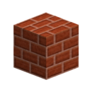 Briques d'argile rouge